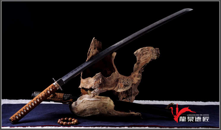 菊一三枚合武士刀（LJG-1327）| - 知名传统刀剑锻造品牌（原龙剑阁）